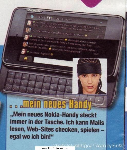 se pare ca tom si-a tras un telefon este telefonul noul telefon al lui tom